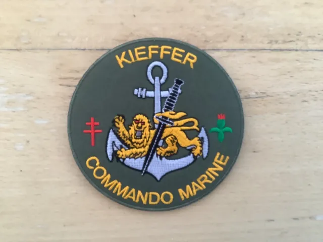 Insigne Tissu Commando Kieffer Commando Marine Occasion
