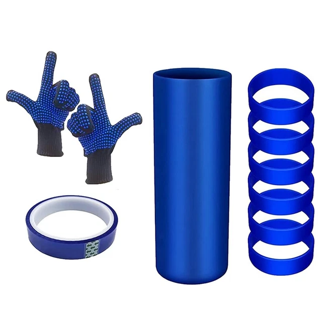 Sublimationsbecher SilikonbäNder Sleeve Kit für 20 Oz Skinny Straight Blank3187
