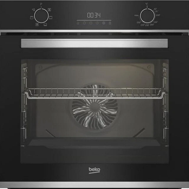 beko four intégrable multifonction 72l 60cm catalyse inox bbie13300xc