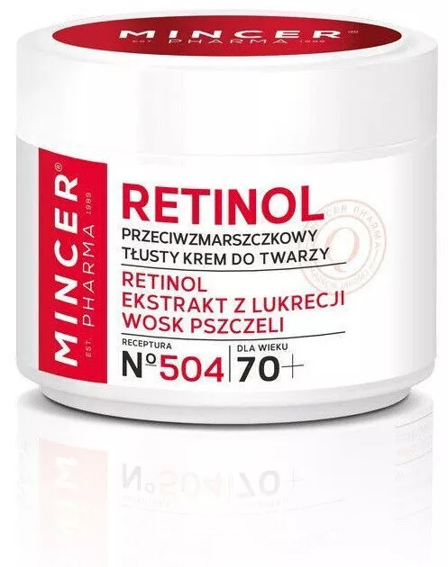 Mincer Pharma Retinol 70+ N˚504 Reichhaltige Anti-Falten-Creme