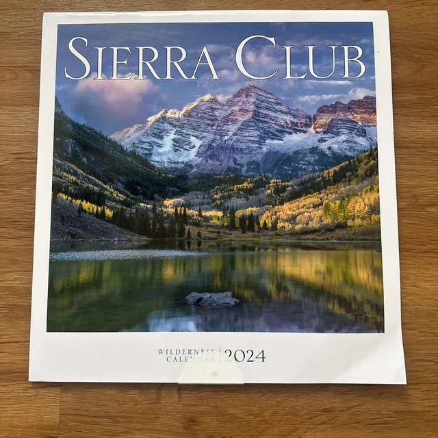 SIERRA CLUB WILDERNESS Calendar 2024 Wall Calendar ~ NEW $16.00 - PicClick