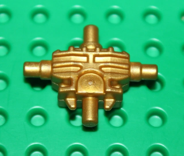 LEGO PEARL GOLD Torso Mechanical Bionicle ref 54275/set 7627 8624 8892 ...