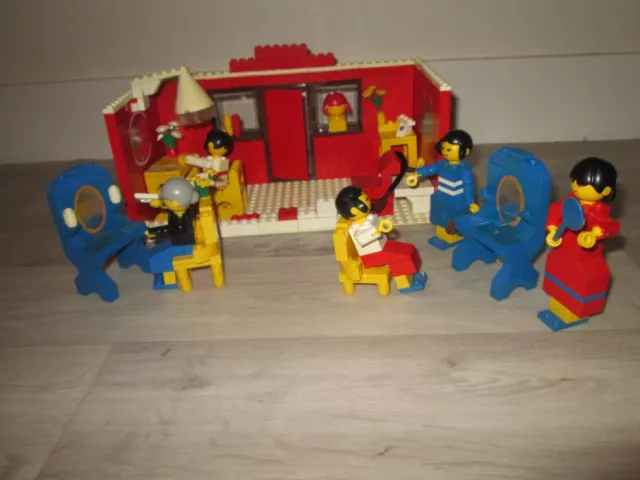 Rare Lego Lot De 2 References Salon De Coiffure 230 Et 296 Vintage 1977 1978