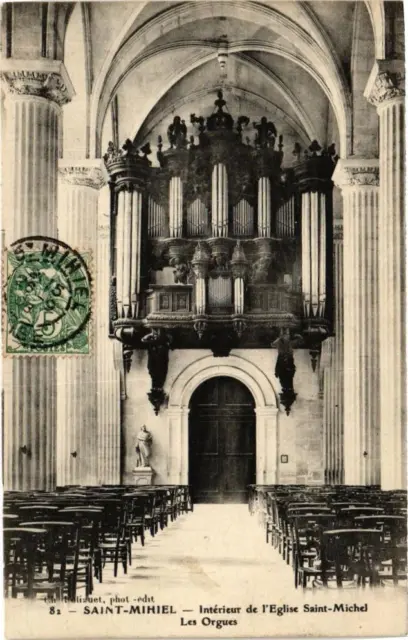 CPA Saint-Mihiel - Intérieur de l'Eglise Saint-Michel - Les Orgues (240729)
