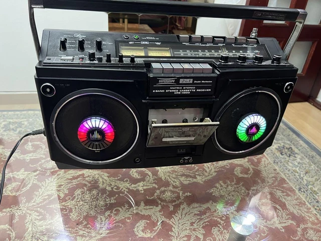 MARANTZ SUPERSCOPE CRS-4800 Boombox Radio Cassette Player Used