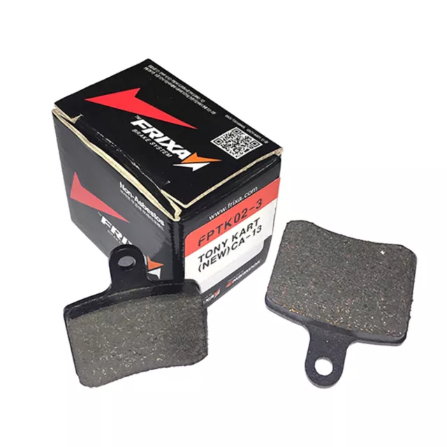 Frixa Tony Kart OTK Race Brake Pads, Soft Compound For OTK 2017 On