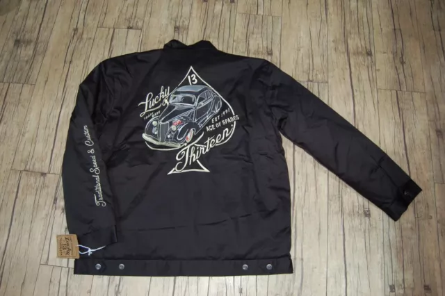 Neuwertige Lucky 13 Ace of Spades Jacket.