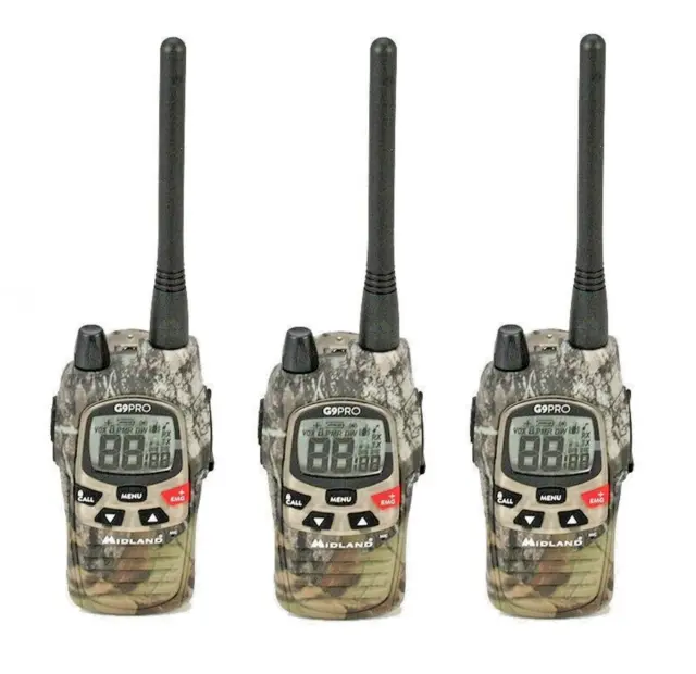 Acheter Paquet de 2 talkies-walkies longue portée pour adultes avec 22  canaux FRS, talkie-walkie familial avec lampe de poche LED écran LCD VOX  pour randonnée camping voyage