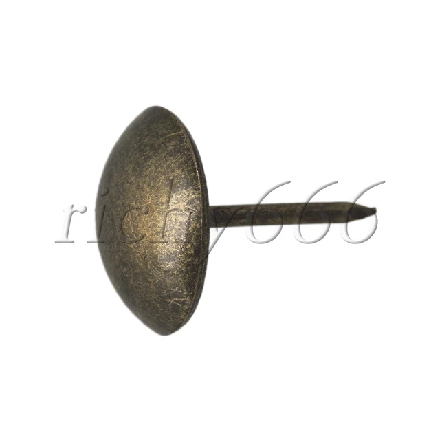 2 juegos de tapicería vintage tack decorativo para uñas remache 16 mm diapositiva