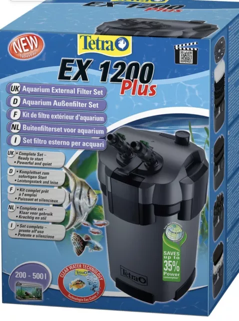 Tetratec EX1200 Tetra Aquarium External Fish Tank Filter