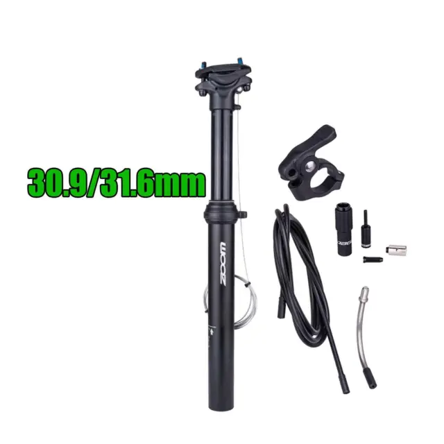 MTB Bicycle Bike Dropper Seatpost Seat Post External Cable Lightweight