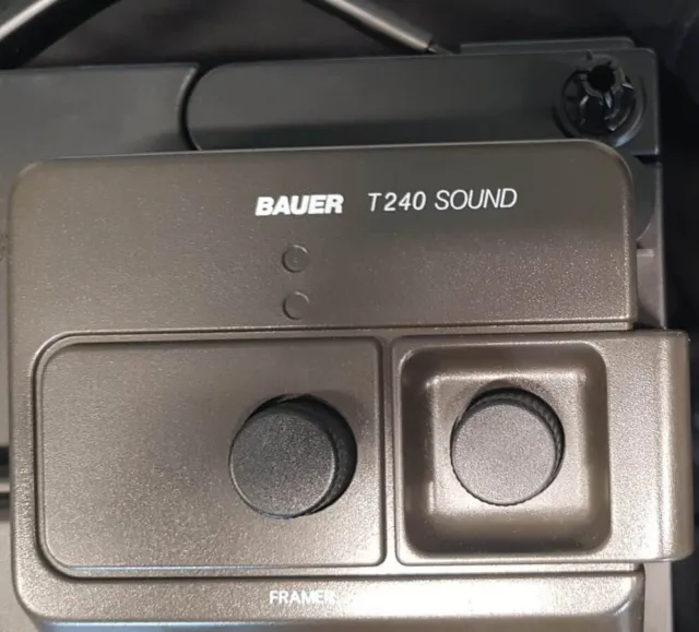 Proyector de película de sonido Bauer T240 Sound Super8