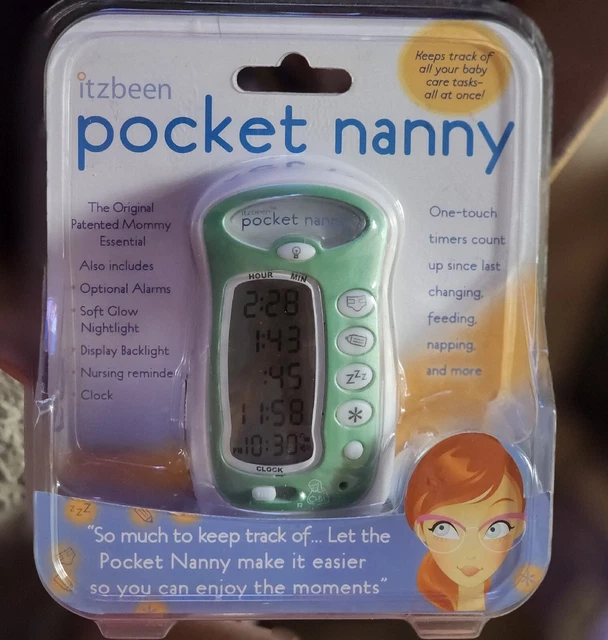 Itzbeen Pocket Nanny Personal Baby Care Timer  WD68-Green