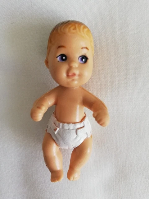Poupée Mattel Vintage 1982 Baby Skates - Fabriquée En Italie - Bon état