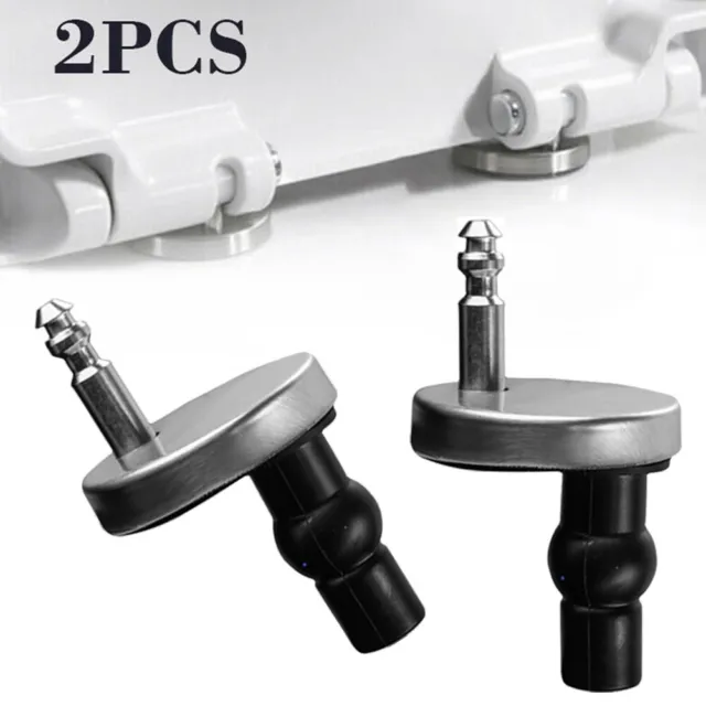 Quick Release Toilet Seat Hinges Easy Installation & Heavy Duty Design