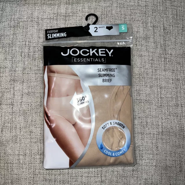 Jockey® Essentials Women's Seamfree® Slimming Brief Panties, Cooling Shapewear S