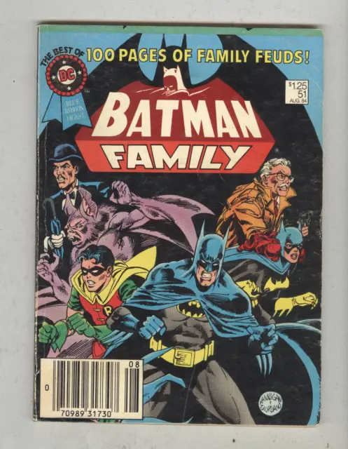 Best of DC Blue Ribbon Digest #51 August 1984 VG batman Family, Neal Adams
