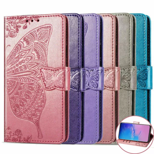 Flip Case for Samsung A12/A52/S23 Ultra/S20 FE Leather Wallet Stand Phone Cover