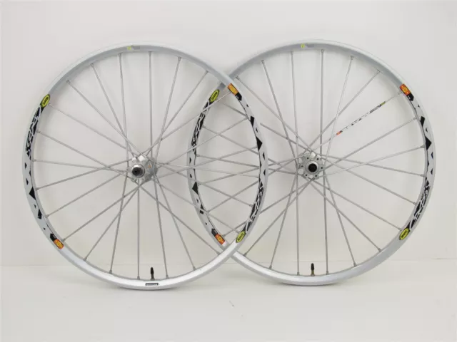 26" Mavic Crossmax SL SSC Wheel Set, UST Tubeless, Disc, 9mm QR, EXC! 26" Mavic Crossmax SL SSC Wheel Set, UST Tubeless, Disc, 9mm QR, EXC!