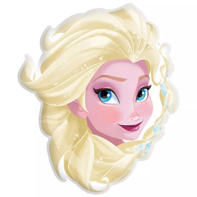 cuscino vellutato Disney Frozen forma di Elsa peluche bambola bambina gioco