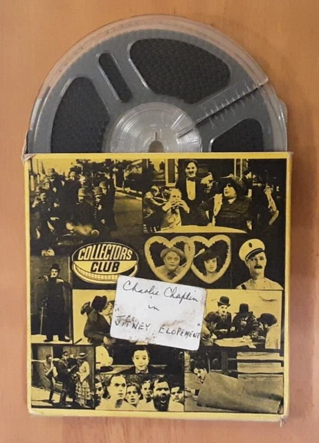 STD 8mm FILM, CHARLIE CHAPLIN, "JITNEY ELOPEMENT", BOXED