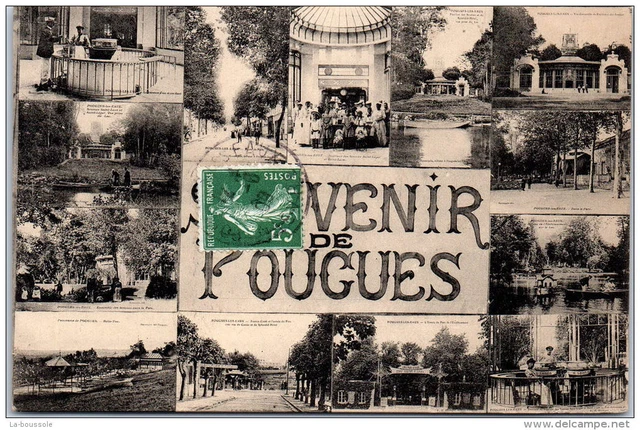 58 POUGUES LES EAUX - carte divers vues