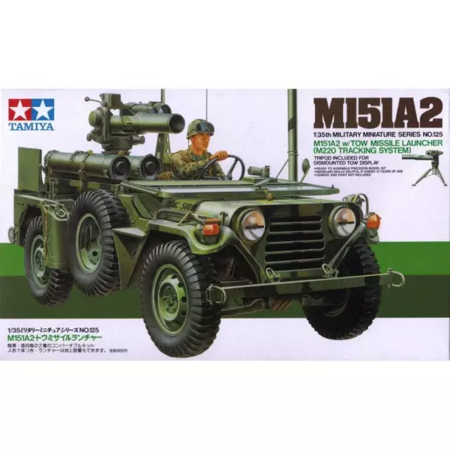Maquette Us M151a2 W/tow Launcher Tamiya 35125 1/35ème Maquette Char Promo