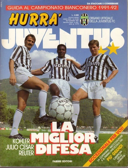 Magazine Hurrà Juventus – Septembre 2007 – Andrade, Baggio, Berlusconi, Buffon