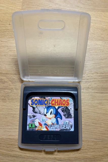Jeu Sonic Chaos Sur SEGA Game Gear – Cartouche Seule, Très Bon état