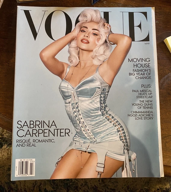 Vogue US Magazine March 2025 サブリナカーペンター How the World Fell for Sabrina Carpenter | Vogue's March