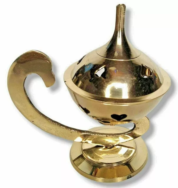 TURIBOLO IN OTTONE OFFERTA + 10 Carboncini.