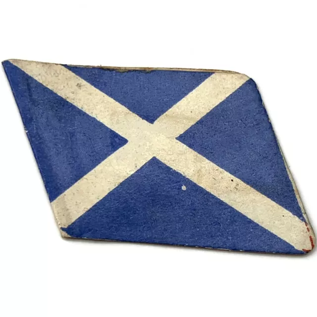 WW1 French War Effort Scottish Relief Fund Scotland's Flag Day Pin Badge