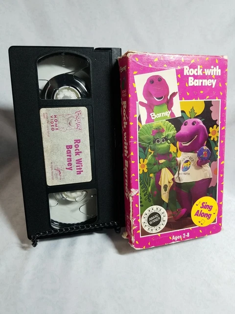 BARNEY - ROCK With Barney (VHS, 1992) Original Release £13.07 - PicClick UK