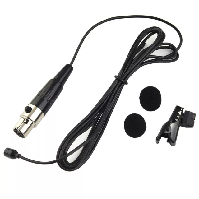 Micro à revers fiable Performance Mini XLR Lavalier pour système sans fil Shur