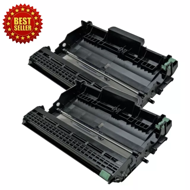 2pk DR630 DR660 Drum Unit For Brother HL-L2320D HL-L2340DW HL-L2360DW HL-L2380DW