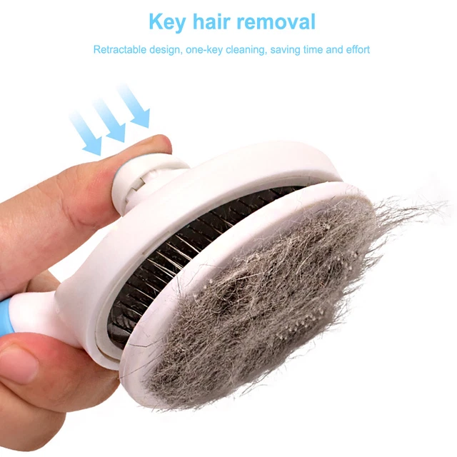 Pet Dog Cat Hair Remover Comb Needle Grooming Massage Deshedding Cleaning Brush 10