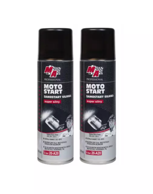 2x Motorstarthilfespray Starting Fluid Starterspray Starthilfespray Kalt Start