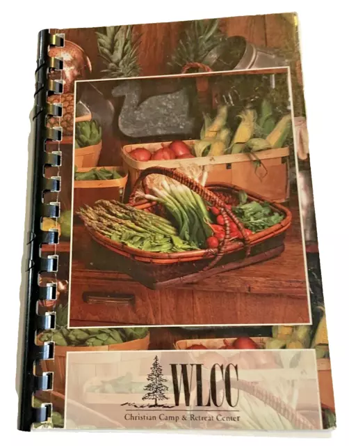 Cookbook Woodland Lakes Christian Camp Amelia Ohio OH Book Recipes Vintage