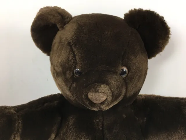 Prestige Toy Corp Bear Plush Brown Mc Carthy 1985 Korea Teddy Stuffed Animal 18"