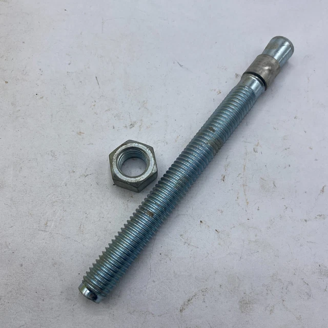 Concrete Wedge Anchor 7" X 0.61 With Hex Nuts LOT OF 4