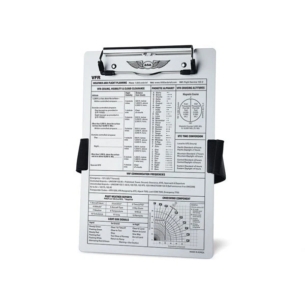 VFR Pilot Kneeboard - ASA-KB-1-A
