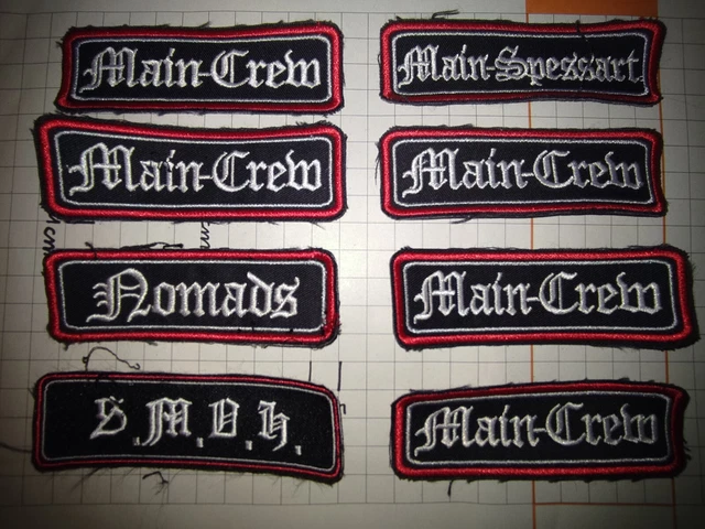 Patch Adesivo Termoadesivo 99ER Prozenter - Diamante Raute Biker MC Rankpatch - Made In Germany, Dimensioni 100x70 Mm, Alta Qualità