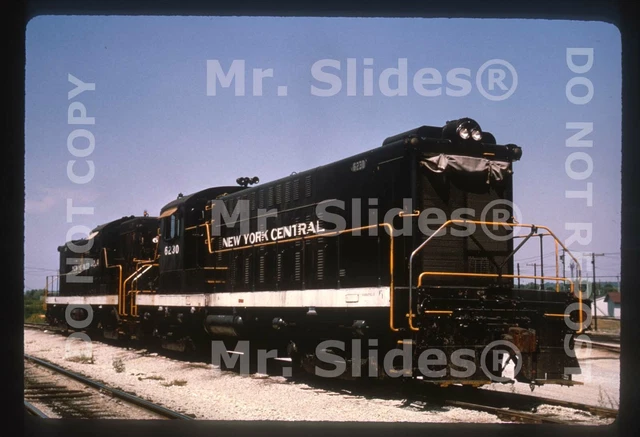 Duplicate Slide NYC New York Central Baldwin RS12 6230 & 6224