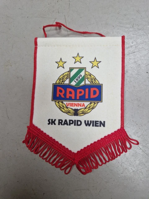 3d Realistic Pennant Flag Austria: vector de stock (libre de regalías