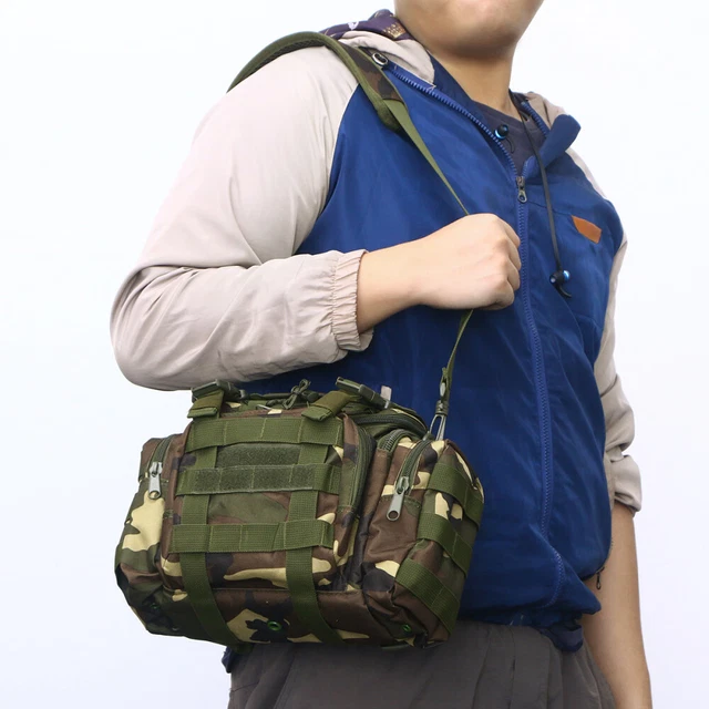 1 pc En Plein Air Grande Capacité Matériel De Pêche Sac Multi-fonction Appâts