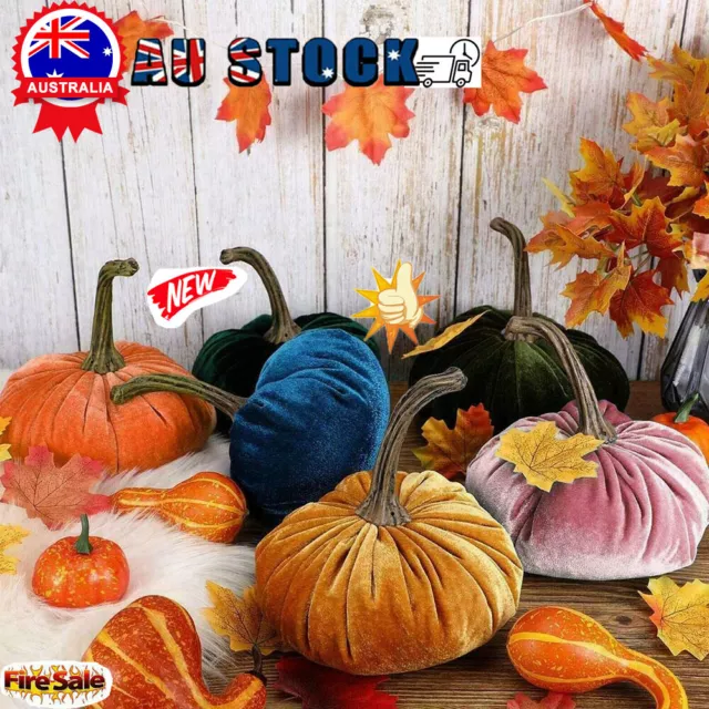 Pumpkin Plush Throw Pillows Soft Velvet Pillow Cushion Halloween  Home Decor HI