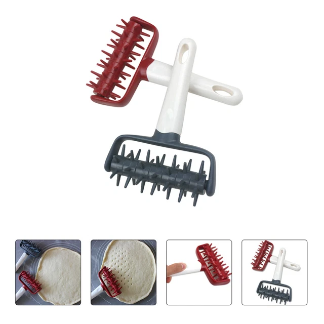 2 Pcs Rouleau À Pâte Perforatrice Pâte Feuilletée Pâtisserie