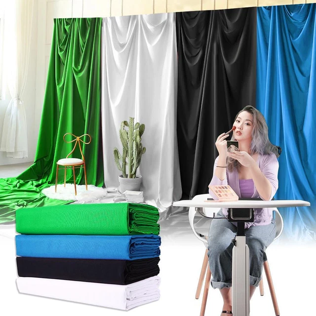 Canvas Or Muslin Fabric Cloth Studio Backdrop Or Background For - View #2