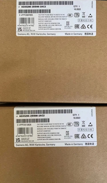 1pcs Brand new Siemens  6GK5206-2BB00-2AC2 6GK52062BB002AC2 Rapid delivery