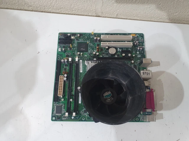 INTEL LGA775 MAIN Motherboard & CPU Combo Desktop Board with Cooler ...